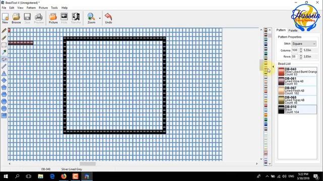 شرح برنامج عمل باترونات الخرز Bead Tool _ حسين دياب | Learn The Bead Tool _ Hussein Diab смотреть онлайн