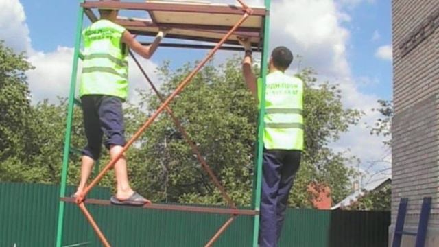 Сборка Вышки-Тура марки МЕРДИ-10 Вышки-Тура.рф смотреть онлайн