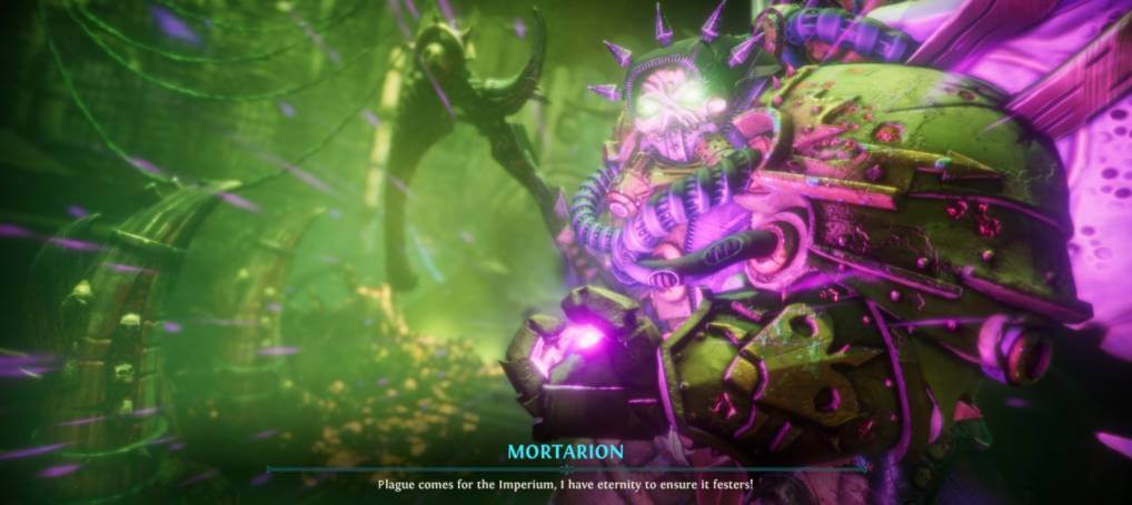 Warhammer 40k. Зацените качество озвучки Мортариона. Daemonhunters.