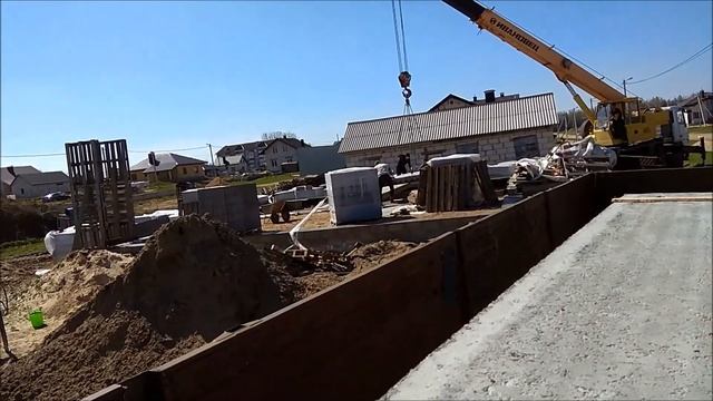 укладываем плиты перекрытия смотреть онлайн