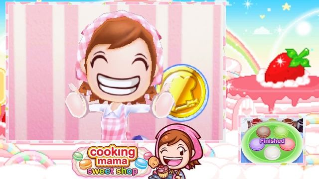 ♡ Cooking Mama Sweet Shop (Gameplay): 21 - Macaron ♡ смотреть онлайн