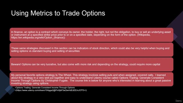 032 Using Trading Strategies to Assess Options смотреть онлайн