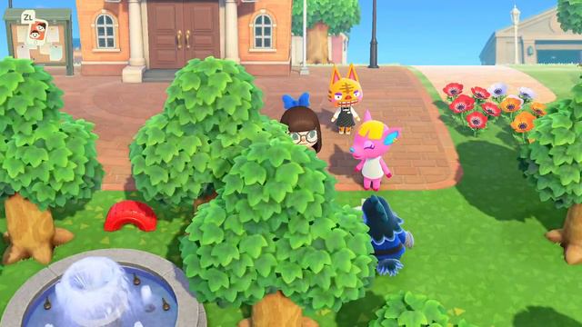 Getting Serenaded by Fuchsia, Tabby & Ken | Animal Crossing: New Horizons смотреть онлайн