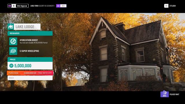 Forza Horizon 4 - V.I.P Lake House for FREE! смотреть онлайн