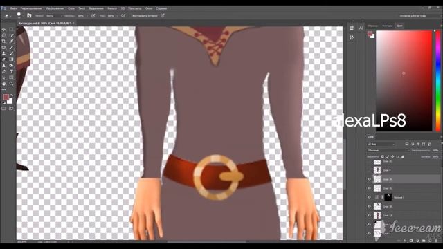 Фотошоп Если бы Кассандра была нарисована в стиле 3D, а не 2D/Watch Me Edit/Speed paint/ смотреть онлайн