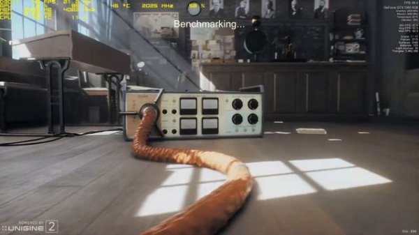 Unigine Superposition Benchmark - Ultra settings on GTX 1060 6GB | i7 4770k