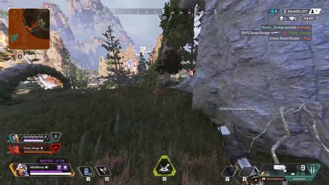 Apex Legends Crazy 1v3 Clutch FTW смотреть онлайн