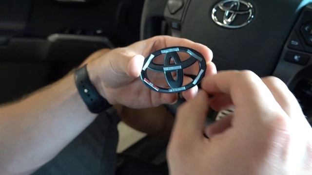 NO MORE Chrome Tacoma Steering Wheel Emblem! смотреть онлайн