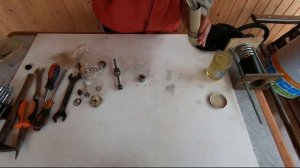 Амортизатор  на муравей разборка и сборка