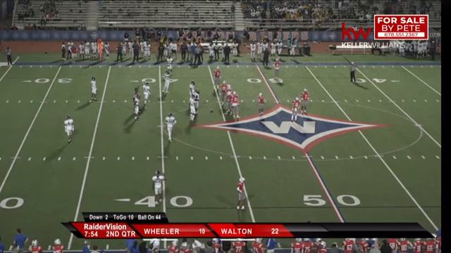 Walton Raiders vs Wheeler High School Football смотреть онлайн