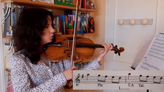 Pour t'aider à jouer le Menuet en Sol Majeur de Bach смотреть онлайн