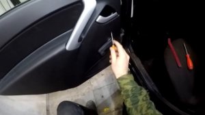 Снимаем дверные карты передних/задних дверей Datsun mi-DO 2014-2021год