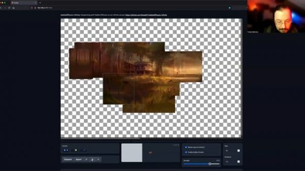 Stable Diffusion Infinity - Outpainting with Diffusion Models - Stable Diffusion Giga Picture How-T