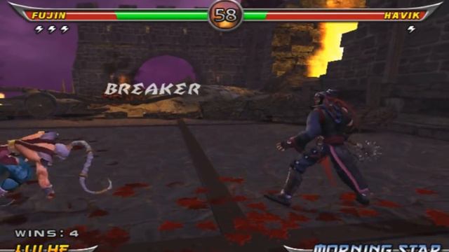 Mortal Kombat Armageddon - Fujin Arcade Ladder смотреть онлайн