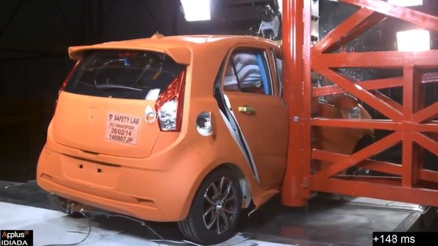 PROTON Safety Video CRASH TEST SIDE IMPACT 1 смотреть онлайн