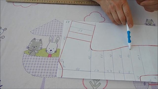 Выкройка слитник комбинезон с капюшоном для Беби Бон. Pattern romper with a hood for Baby Bon. смотреть онлайн