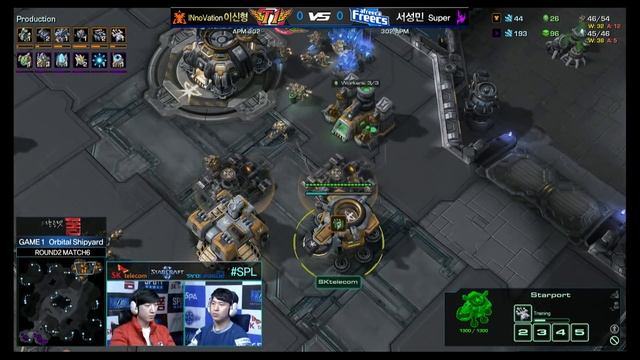 [SPL2016] INnoVation(SKT) vs Super(Afreeca) Set1 Orbital Shipyard -EsportsTV, Starcraft 2 смотреть онлайн