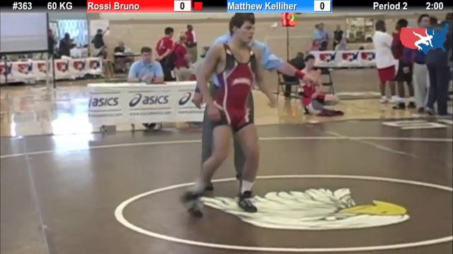 FILAJR WTT: 60 KG Rossi Bruno (BWC) vs. Matthew Kelliher (Badger WC) смотреть онлайн