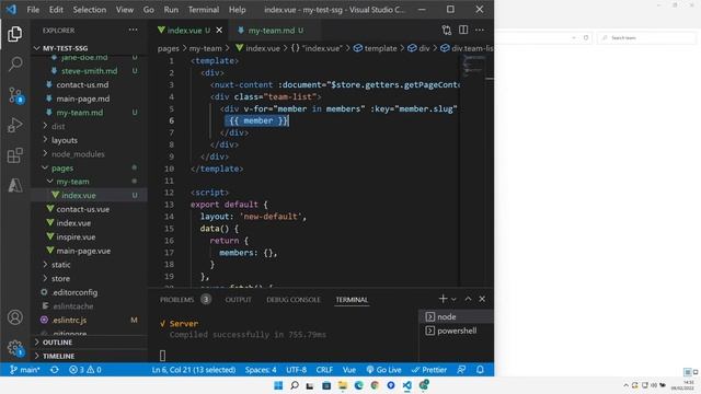 Deal with master/detail pages with Nuxt.js смотреть онлайн
