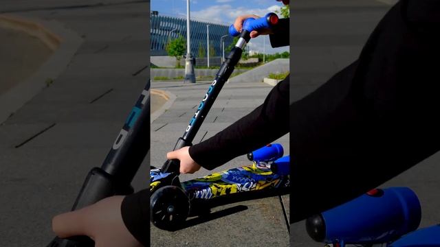 Детский самокат с дымом музыкальный смотреть онлайн