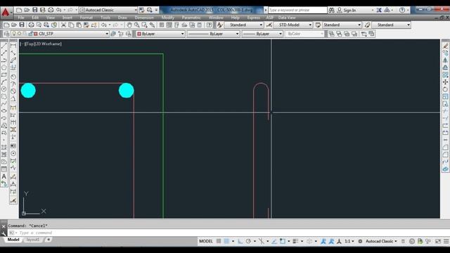 Col. Reinforcement Detail 500x300-8 BAR(Rebar Arrangement)in Engineering Drawing//AutoCad hindi/Urd смотреть онлайн