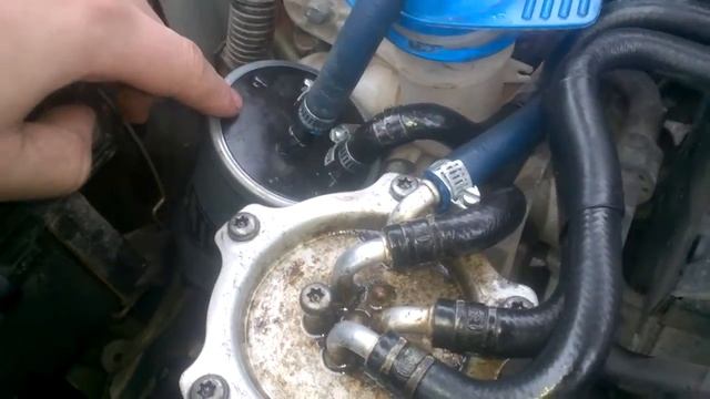 WV Caddy Додатковий фільтер на паливну систему своїми руками/дополнительный топливный фильтр смотреть онлайн