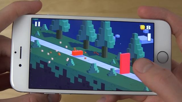 Bouncy Bits iPhone 6 Gameplay - Hardest Game Ever?! (4K) смотреть онлайн