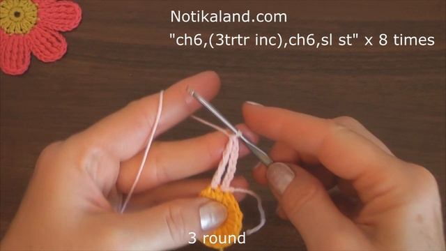 CROCHET EASY How to crochet beautiful flower смотреть онлайн