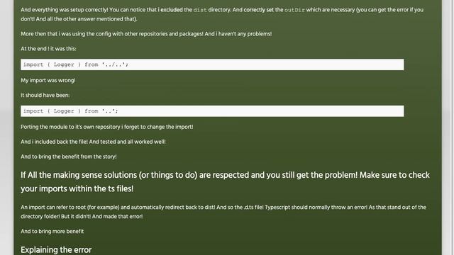 Typescript error "Cannot write file ... because it would overwrite input file." смотреть онлайн