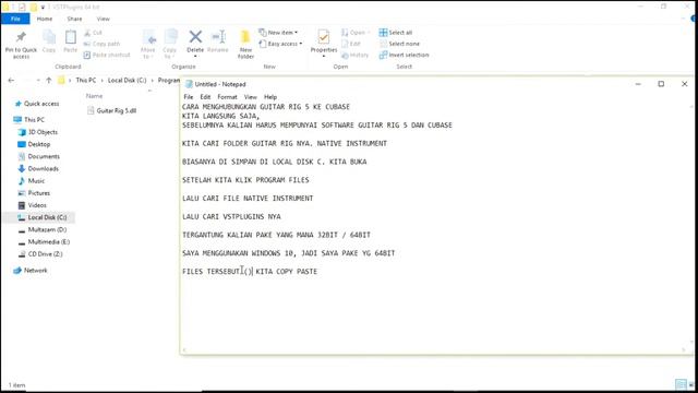 CARA MENGHUBUNGKAN GUITAR RIG 5 KE CUBASE STEINBERG смотреть онлайн