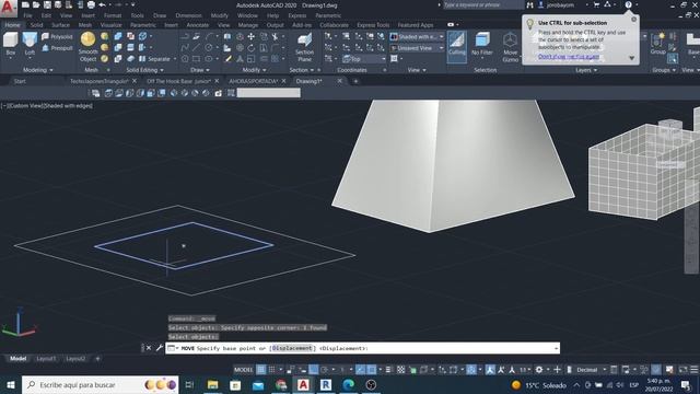 AutoCAD 3D | CLASE 1 | Principiantes | 2022 смотреть онлайн