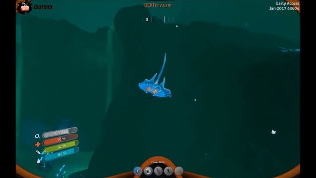 Subnautica, Episode 19, Epic Cave w/ Dragon Bones, Reinforced Dive Suit, and Base!! смотреть онлайн