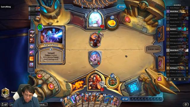 Bullying Demon Hunters | Control Warrior | Madness at the Darkmoon Faire | Hearthstone смотреть онлайн