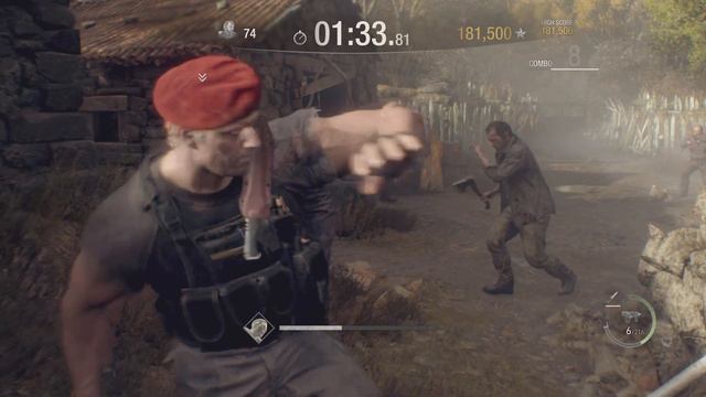 Resident Evil 4 Remake Mercenaries - Krauser Village S Rank смотреть онлайн
