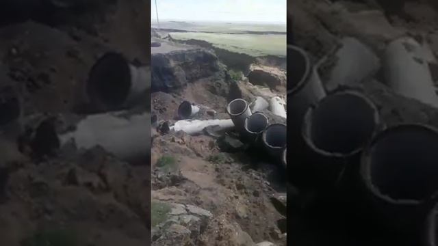 Дорога из села Тихоокеанское в Тайыншу Северо - Казахстанская область. смотреть онлайн