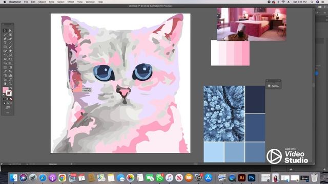 Easy Tutorial | VECTOR TRACING | How To Convert Jpg Image Into Vector SVG Using Adobe Illustrator,