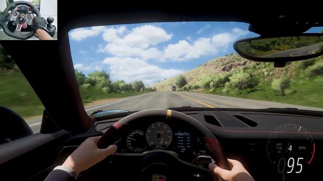 Forza Horizon 5 Gameplay: Porsche 911 GT2 RS Thrills with Logitech G29 & Shifter! смотреть онлайн