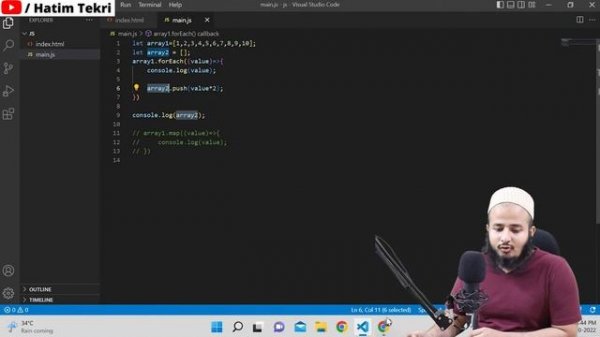 map vs forEach in Javascript | map vs forEach Explained | Frontend Interview Series | Hindi | 2022
