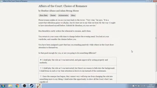 Affairs of the Court: Choice of Romance - Drinking from the Firehose смотреть онлайн