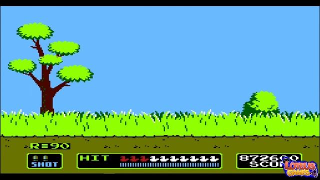 Duck Hunt NES level 100 error смотреть онлайн