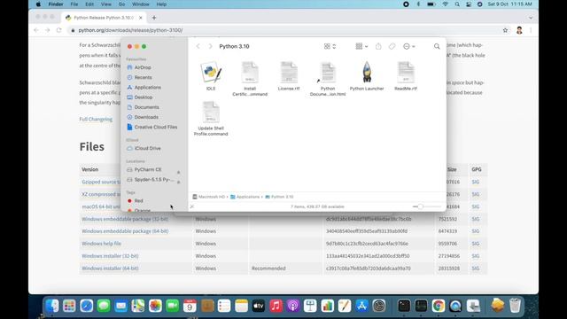 Python Installation For MAC M1 (Apple Silicon) смотреть онлайн