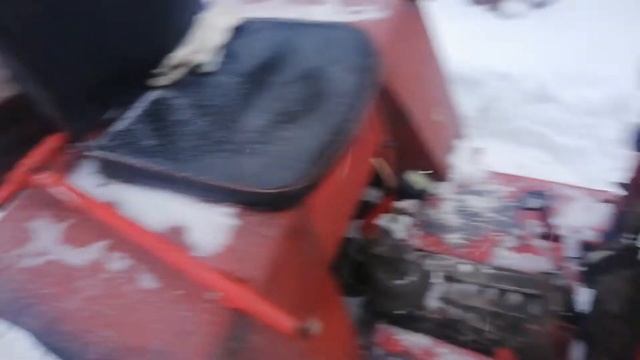 минитрактор после некоторой модернизации. краткий обзор. смотреть онлайн