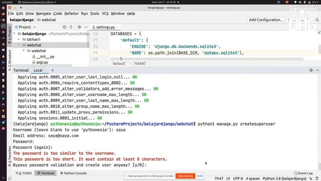 Live Streaming Belajar Django Python смотреть онлайн