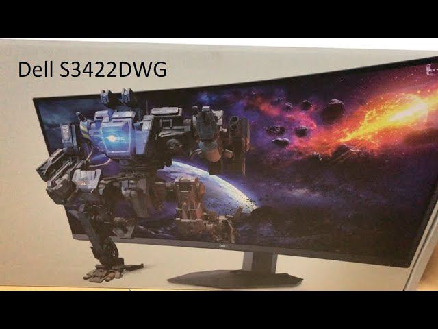 Краткий обзор монитора Dell S3422DWG смотреть онлайн