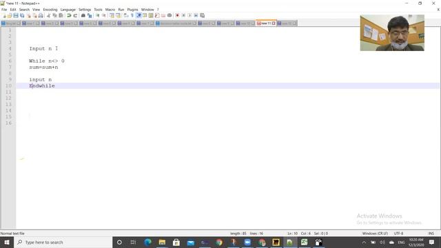 While Loop Pseudocode смотреть онлайн