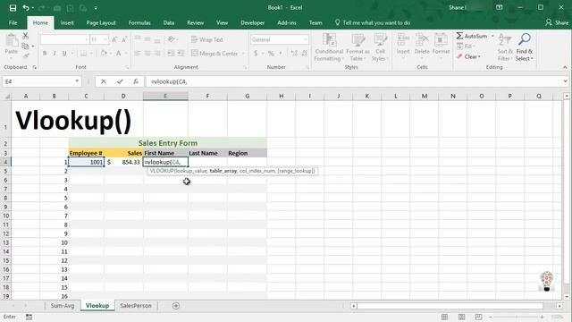 Vlookup Function - Excel and other spreadsheets смотреть онлайн