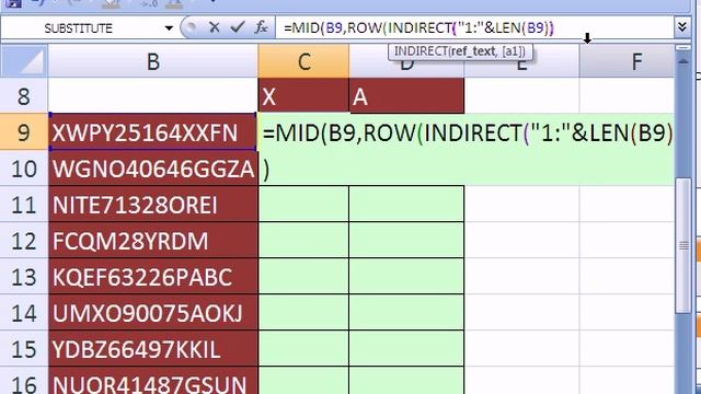 Excel Magic Trick #223 Count Single Character In Text String смотреть онлайн