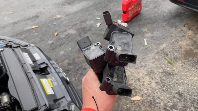 Installing spark plugs and rs3 coil packs on my 2020 a3 смотреть онлайн