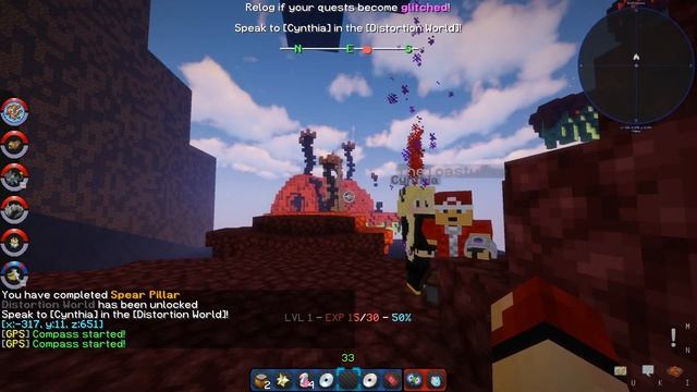 Entering the Distortion World - Minecraft Pixelmon Sinnoh Eternia Adventure Server Ep 21 смотреть онлайн