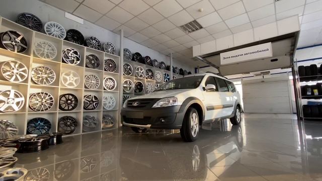 Обзор литых дисков на Лада Ларгус Кросс LS1004 BKF 18" 4x100. Обзор дисков по заказу подписчика! смотреть онлайн